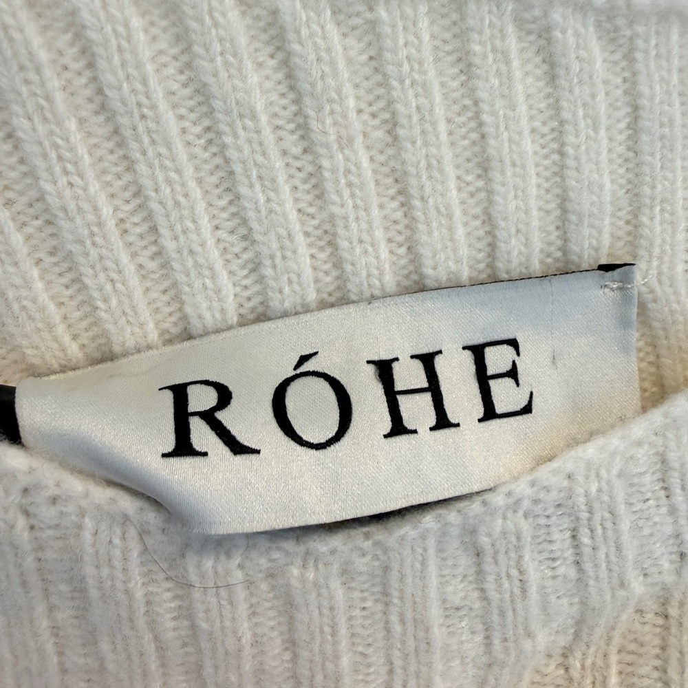 Rohe Twisted Ribbed Sweater Size 40 - Picture 5 of 8